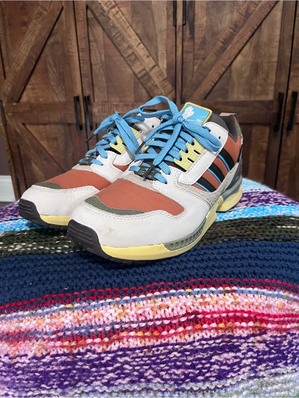 adidas Mens National Park Foundation x ZX 8000 'Yellowstone